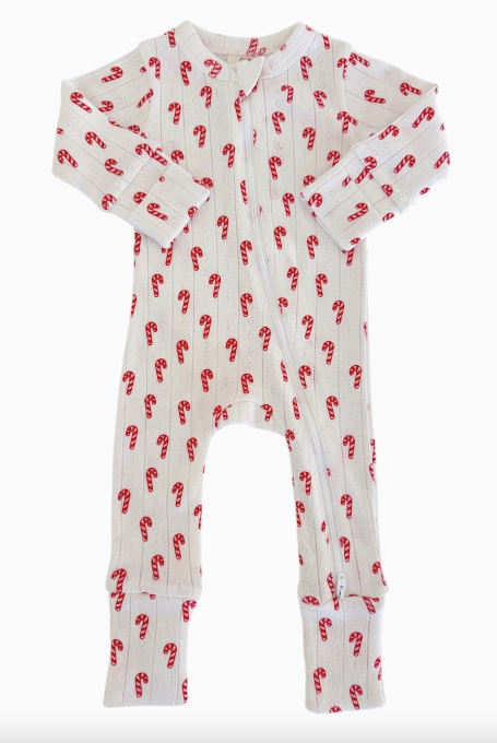 Spearmintbaby Organic Cotton- Candy Canes