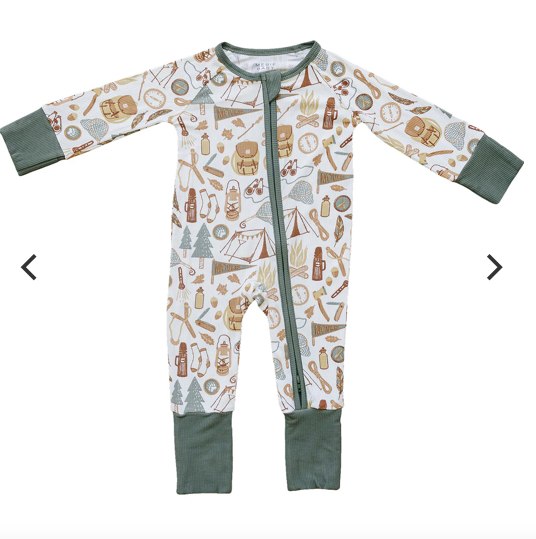 Organic Bamboo Camper Romper