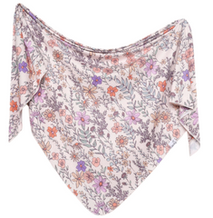 Copper Pearl Swaddle Blanket-New Pink Floral
