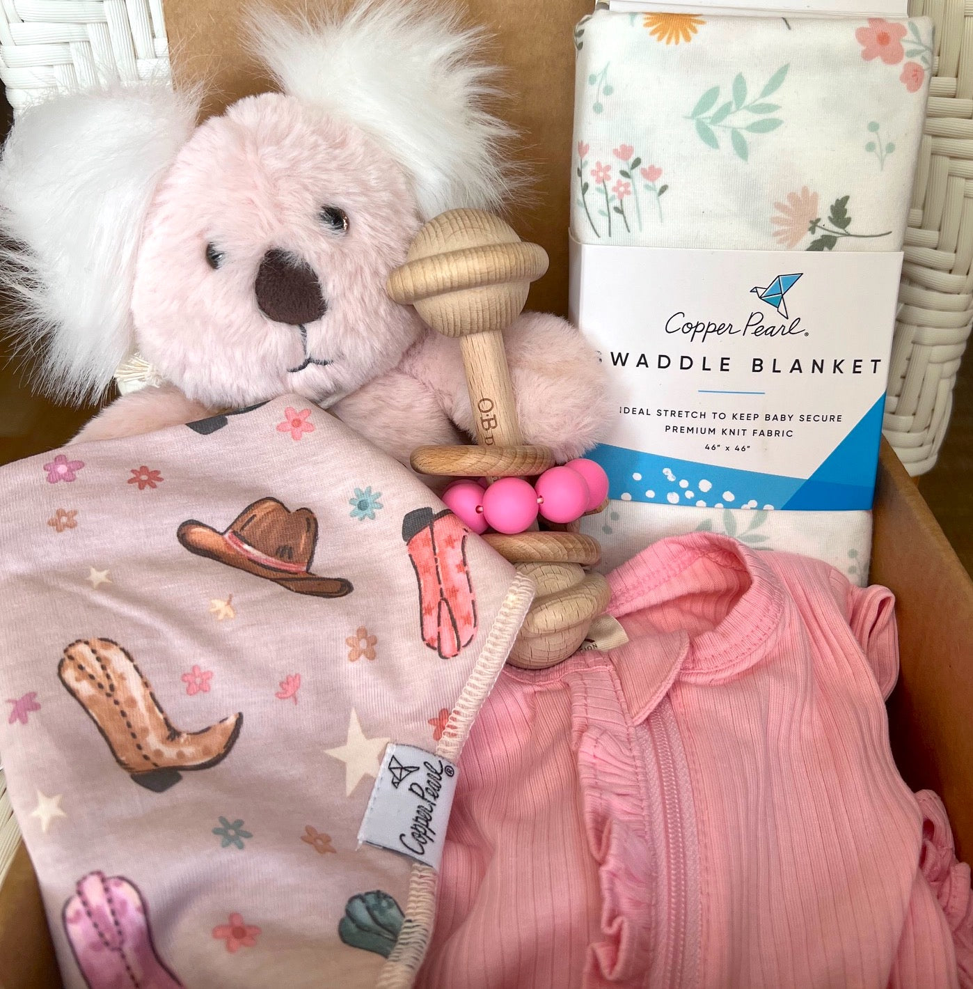 Limited Edition Baby Girl Gift Box- Pink Cowgirl