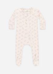 Quincy Mae Floral Romper- Pink Blossom